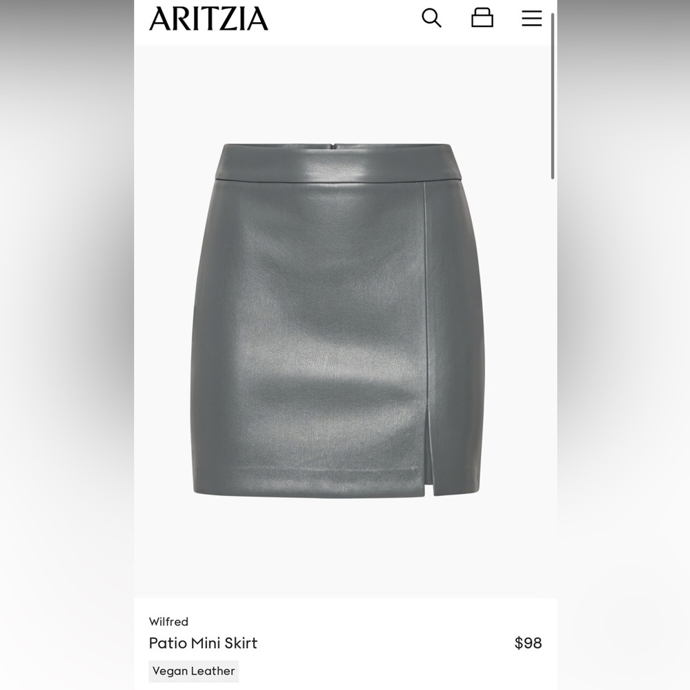Aritzia Patio Skirt size 10